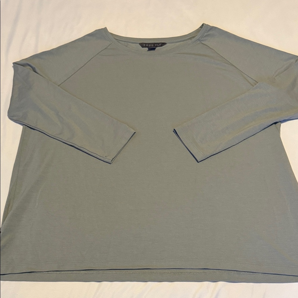 Free Fly Long Sleeve Shirt - Sage